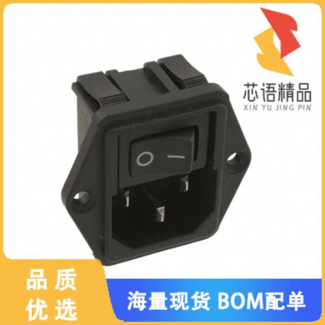 全新1609112-3原装(PWR ENT MOD RCPT IEC320-C14 PN