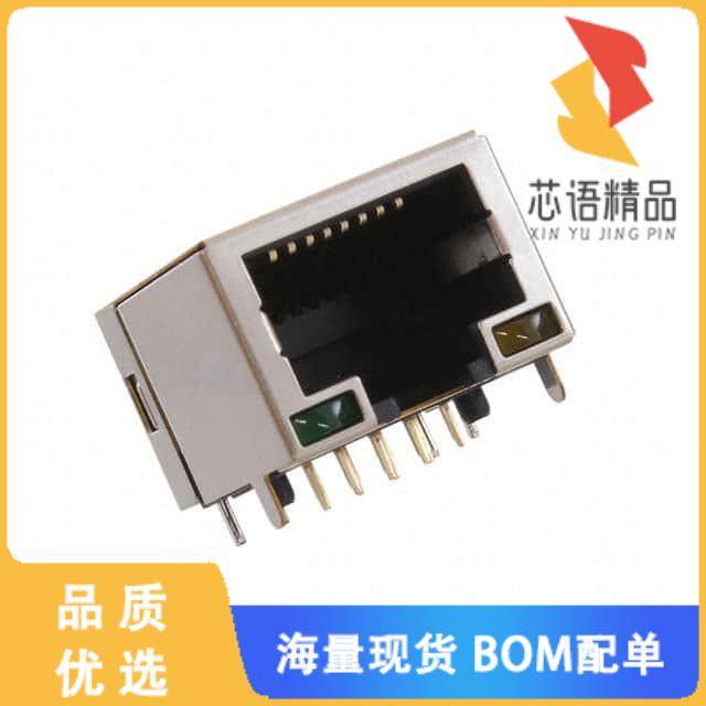 全新MTJ-88AAX1-FSV-LH原装(RJ45 MODULAR JACK, SHI