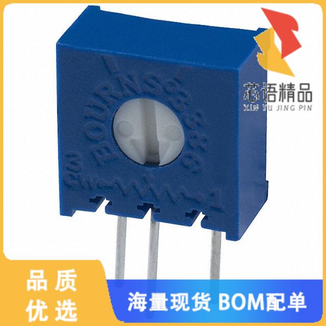 全新3386X-EY5-104原装(TRIMMER 100KOHM 0.5W PC PI