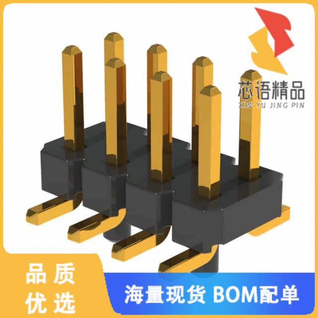 全新NRPN042MAMP-RC原装(CONN HEADER SMD 8POS 2MM)正品