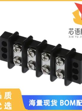 全新1546310-4原装(CONN BARRIER STRIP 4CIRC 0.563