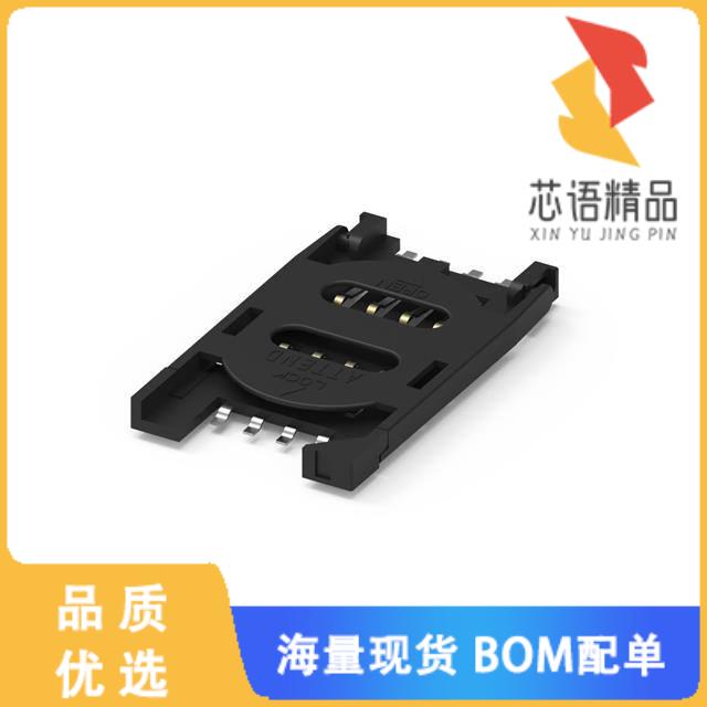 全新115B-BAA0-R01原装(CONN MINI SIM SOCKET)正品