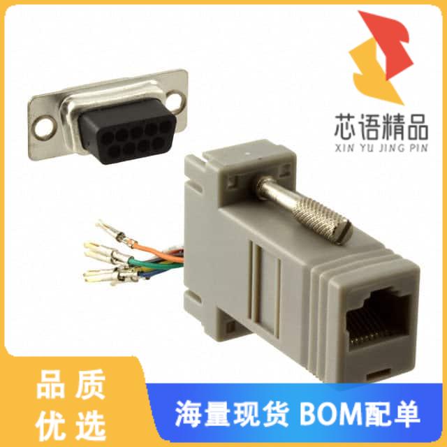 全新40-9538F原装(CONN ADAPTER RJ-45 TO DB9 FMALE)正品