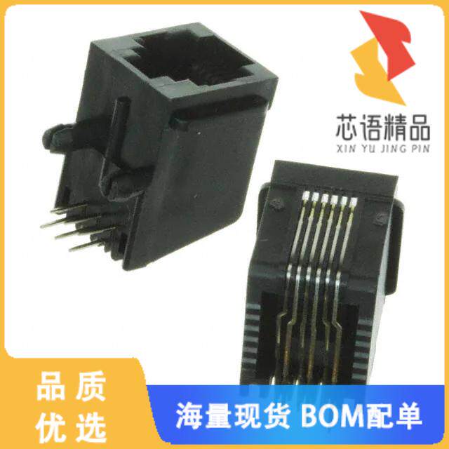 全新A-2004-1-4-R原装(CONN MOD JACK 6P6C R/A UNSH