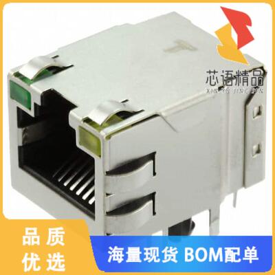 全新5-6605761-1原装(CONN JACK 1PORT 100 BASE-T)正品