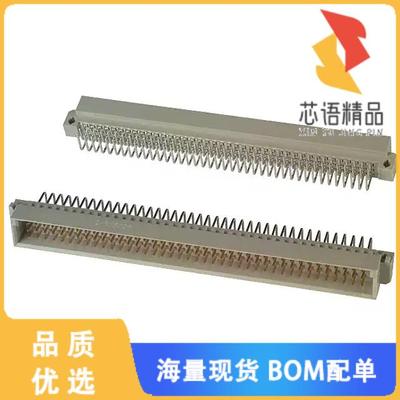 全新650906-5原装(CONN DIN PLUG 120POS PCB RA GOL