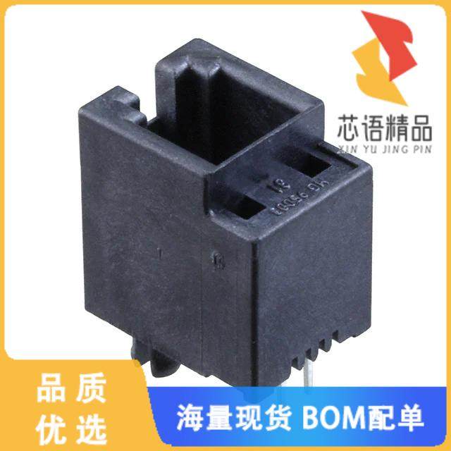 全新0955032441原装(CONN MOD JACK 4P4C VERT UNSHL