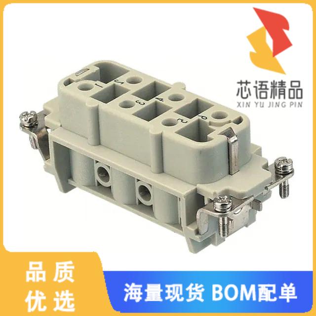 全新09310062701原装(INSERT FEMALE 6POS+1GND SCRE