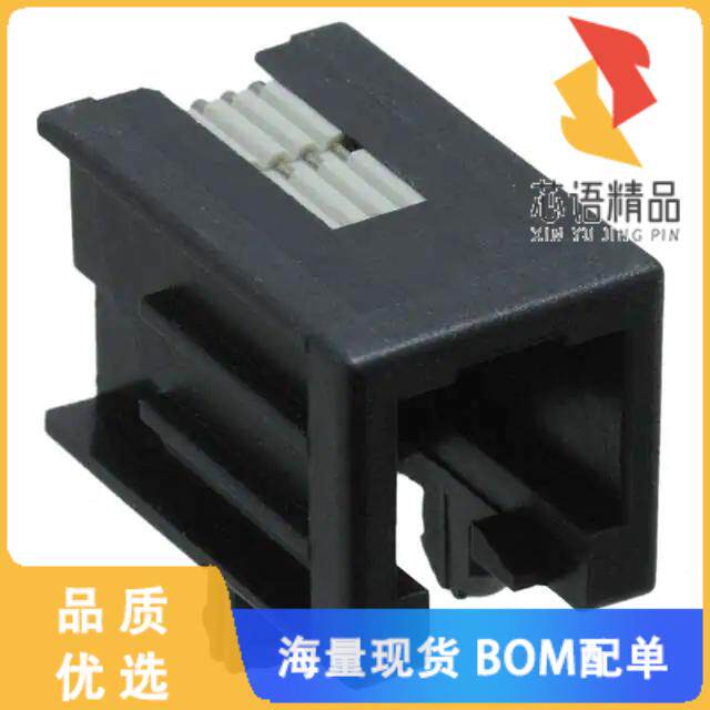 全新1-1705949-1原装(CONN MOD JACK 4P4C R/A UNSHL