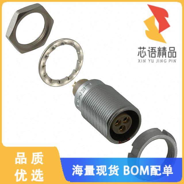 全新ECG.0B.303.CLL原装(CONN RCPT FMALE 3P GOLD S