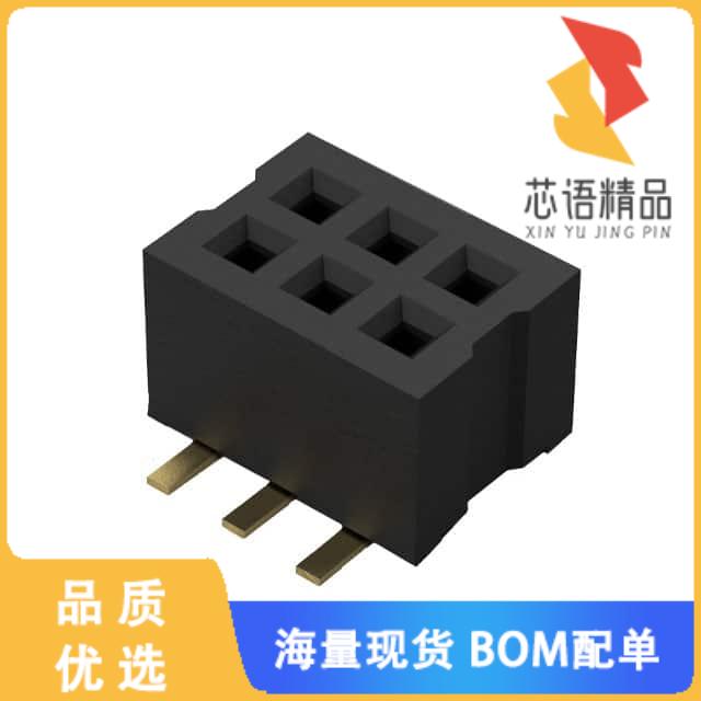 全新BC084-06-A-0390-L-C原装(CONN RCPT 6POS 0.039