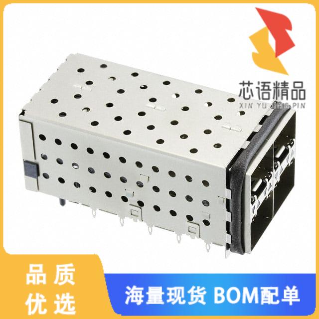 全新2007417-5原装(CONN SFP+ RCPT W/CAGE 2X2 80P