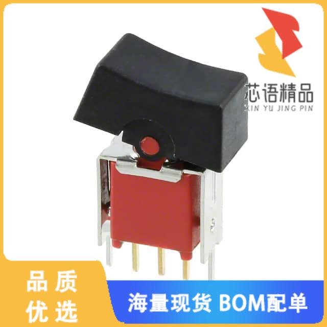 全新RAS1R102VS2RES原装(SWITCH ROCKER SPDT 0.4VA