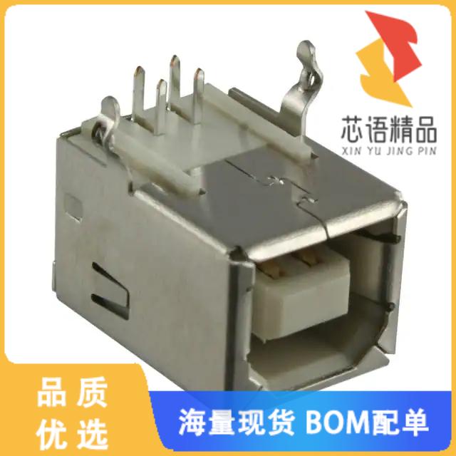 全新924原装(CONN RCPT USB2.0 TYPEB 4POS R/A)正品