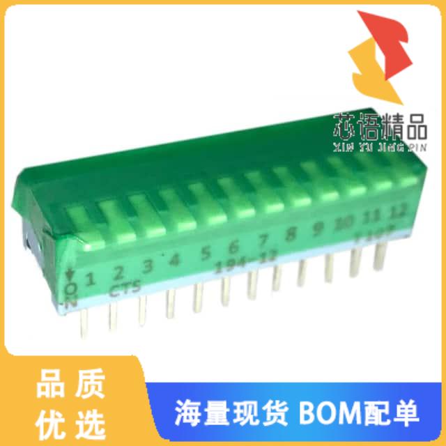 全新194-12MST原装(SWITCH PIANO DIP SPST 50MA 24V)正品