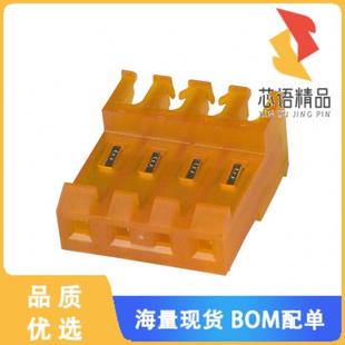 IDC 4原装 正品 TIN 18AWG 4POS RCPT CONN 640599 全新3
