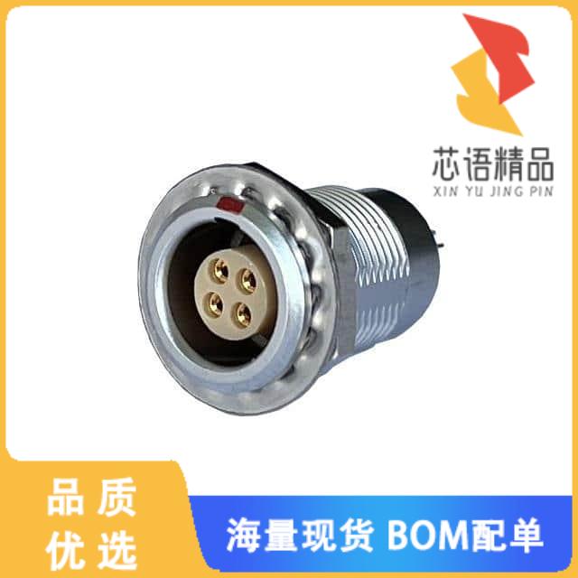 全新MMI-M1FSG04S原装(CONN RCPT FMALE 4P GOLD SLD