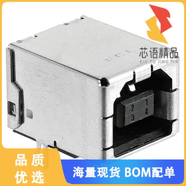全新61729-1011BLF原装(CONN RCPT USB2.0 TYPEB 4PO