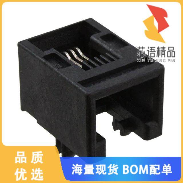 全新0955016649原装(CONN MOD JACK 6P4C R/A UNSHLD)正品