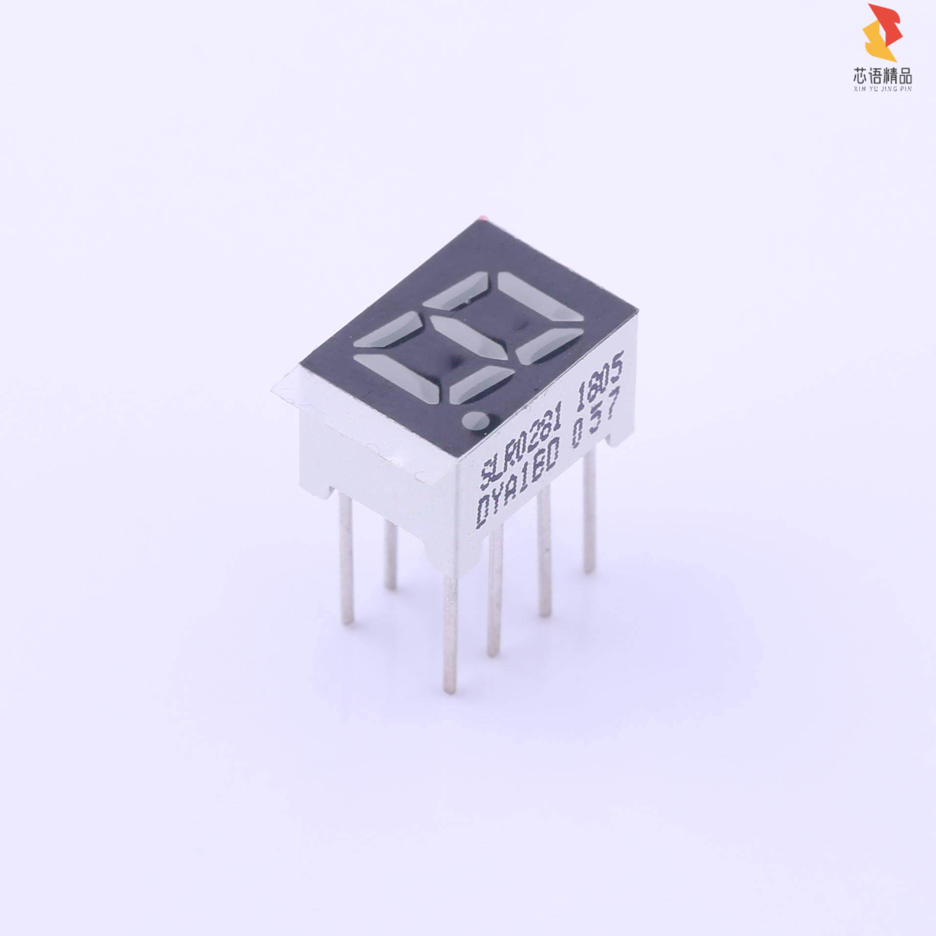 SLR0281DYA1BD「0.28英寸,一位,黄光,共阳LED数码管,插件」怎么样,好用不?