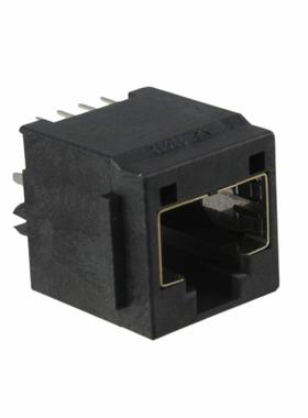 全新0855075001原装(CONN MOD JACK 8P8C VERT SHIEL