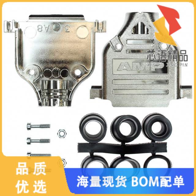 全新5748677-3原装(CONN BACKSHELL 25POS 180DEG SH