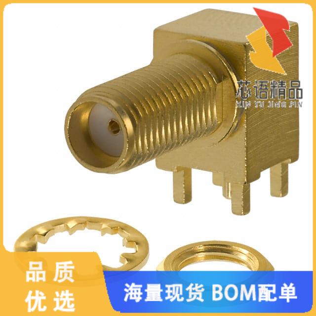 全新142-0701-551原装(CONN SMA JACK R/A 50 OHM PC