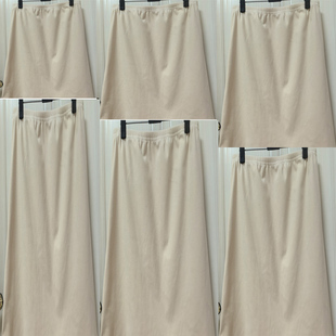 可内搭德绒内衬裙秋冬蕾丝加绒双面保暖打底冬裙可外穿女半身裙子