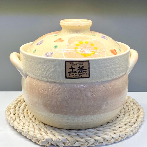 日本进口万古烧土锅彩釉版炖煮锅