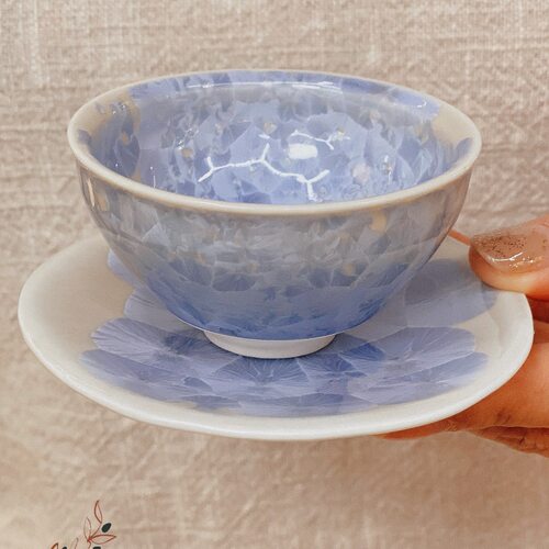 日本进口清水烧复古耐热陶瓷杯子