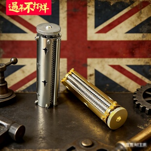 新款家用黄铜制复古手卷机手动转圈卷烟器具金属卷烟机8/6/78mm70