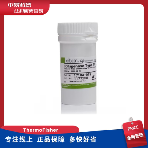 Gibco IV 型胶原酶，粉末 1g 17104019保障