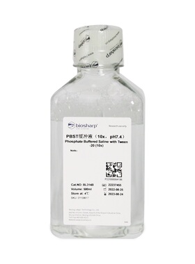 BL314B PBST缓冲液(10X，pH7.4)  500ml Biosharp/白鲨