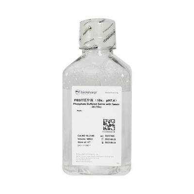 BL314B PBST缓冲液(10X，pH7.4)  500ml Biosharp/白鲨