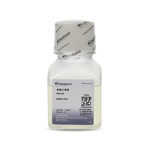 BS909-100ml 细胞分离液Percoll Biosharp/白鲨