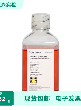 BL305A DMEM/F12(1:1)液体培养基含丙酮酸钠含HEPESBiosharp/白鲨