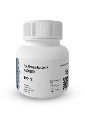 Biosharp/白鲨 BS114  牛血清白蛋白V BSA Biosharp/白鲨