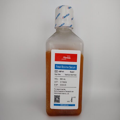 顺丰可开票*Abnbio 特级胎牛血清 Super FBS ABF141 500ml