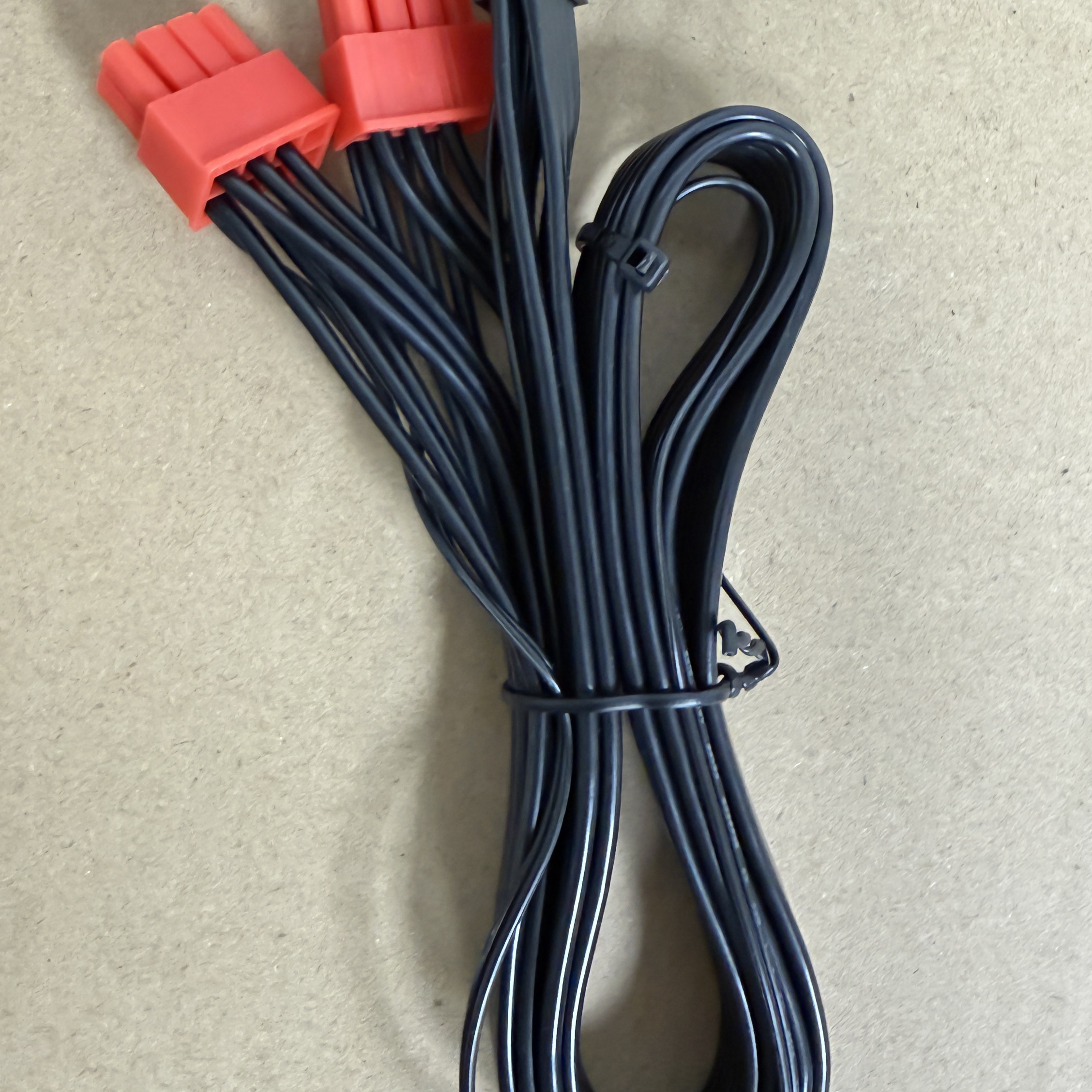 航嘉电源原装模组线双8Pin转16pinPCIE5.0显卡转接线供电线 - 实物图