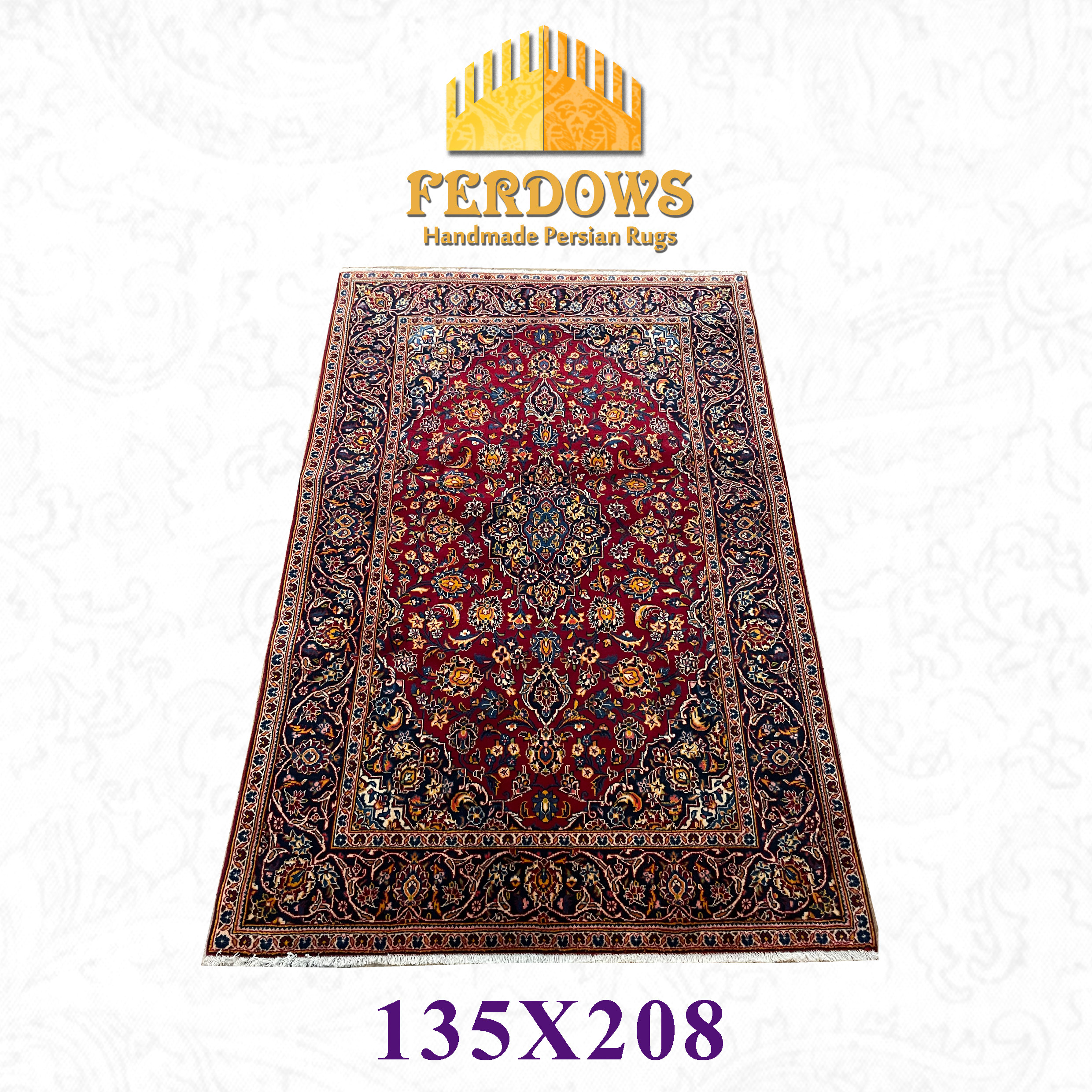 佛托丝波斯地毯伊朗进口纯手工客厅家用长方形羊毛欧美风新中式