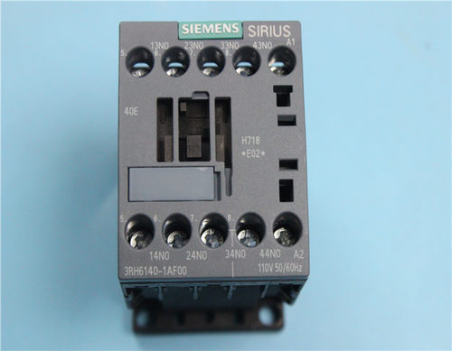 原装西门子抱闸交流接触器4组常开3RH6140-1AF00 110V 50/60Hz