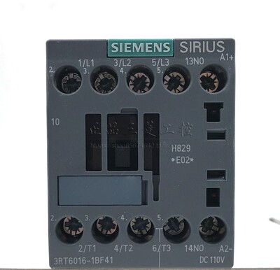 原装正品 西门子 电梯专用 抱闸直流 接触器3RT6016-1BF41 DC110V