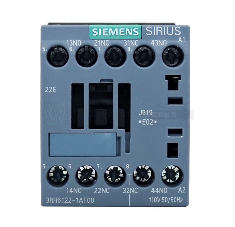 正品西门子 自锁的封星接触器 3RH6122-1AF00 2开2闭 AC110V 电梯