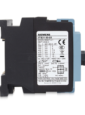 正品 西门子 3TS3100 交流接触器 三常开 3TS31 00-0X 24V36V380V