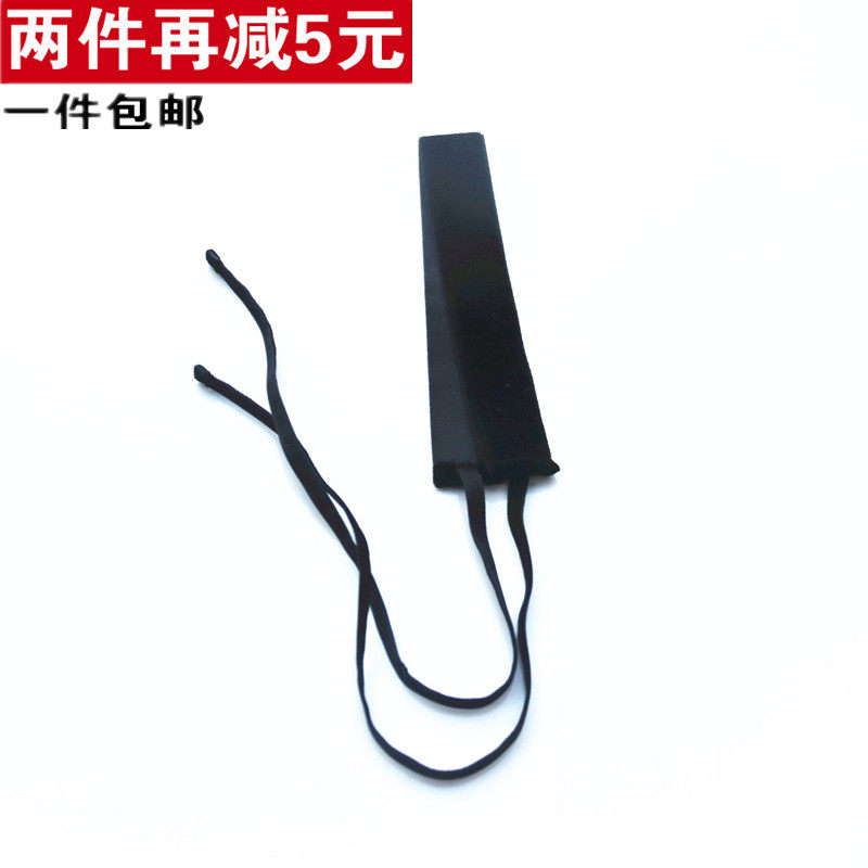 黑色天鹅绒系带颈链项圈chok项链