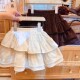 女童洋气时髦蓬蓬短裙2024春秋季 蛋糕裙半身裙 时尚 新款 小女孩韩版