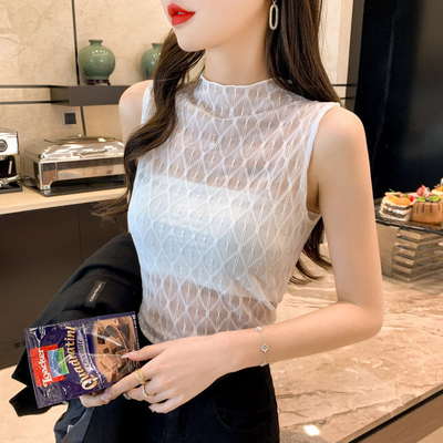 立领其他淑女压皱立领背心