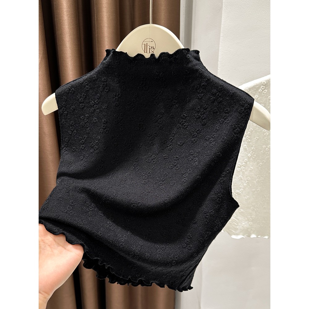 半高领蕾丝花边假领子百搭