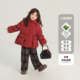 女童羽绒服90白鸭绒商场同款 冬季 加厚女孩中长款 保暖外套2025新款