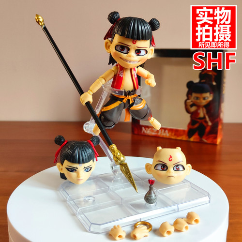 国产SHF哪吒2025新电影哪吒之魔童闹海2敖丙手办经典模型摆件